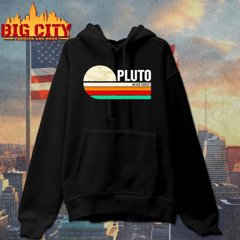 Pluto Never Forget Logo Vintage Shirt