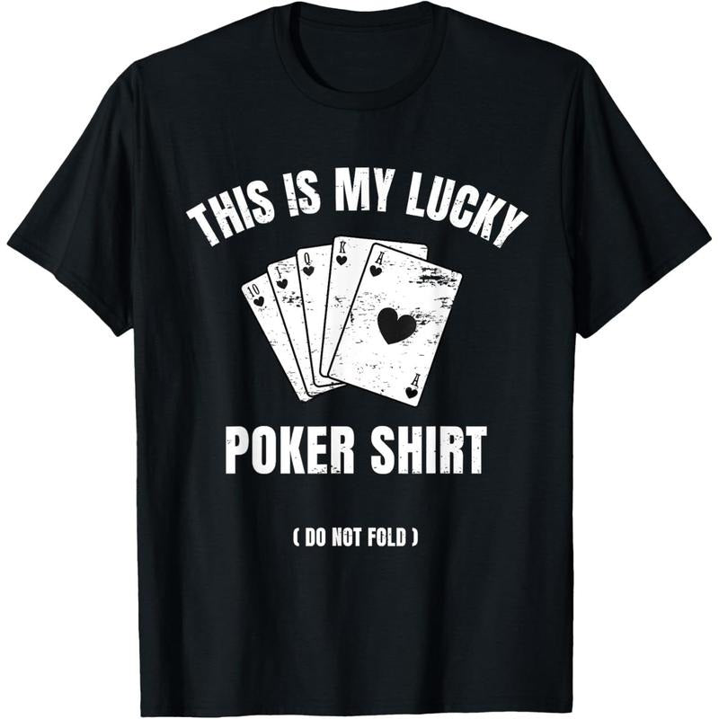Poker Player Poker Cards Game Luck T-Shirt made in usa Hoodie, Sweatshirt | WearSparks.com