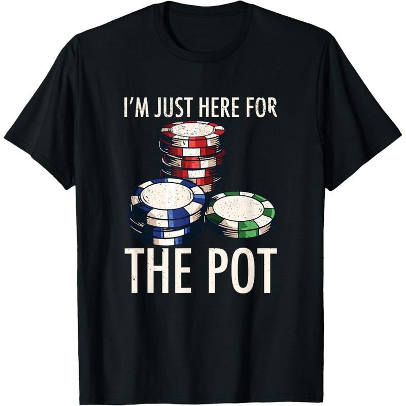 Poker T-Shirt Texas Hold'em Gambling Pot Cards Player Gift T-Shirt made in usa Hoodie, Sweatshirt | WearSparks.com