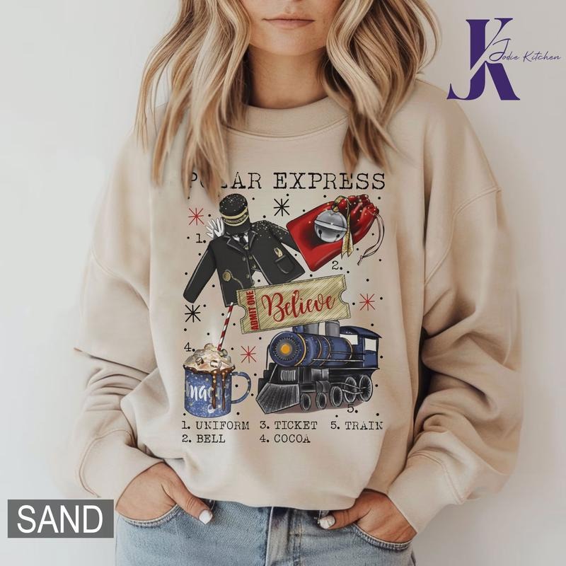 Polar Express shirt, Polar Express Trip, Christmas Family Trip, Xmas Sweat, Merry Christmas Hoodie, Gift Ideas, All...