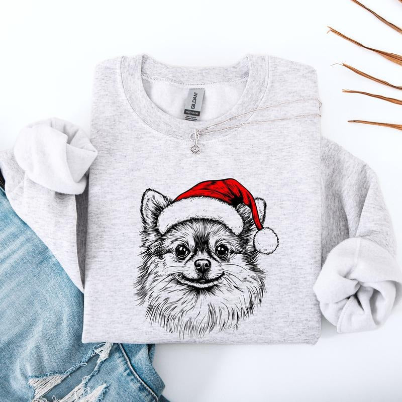 Pomeranian, Dog Lover Apparel, Pet, Dog Breed, Cute Sweatshirt, Crew Neck, Women's, Crewneck T-Shirts, Hoodie