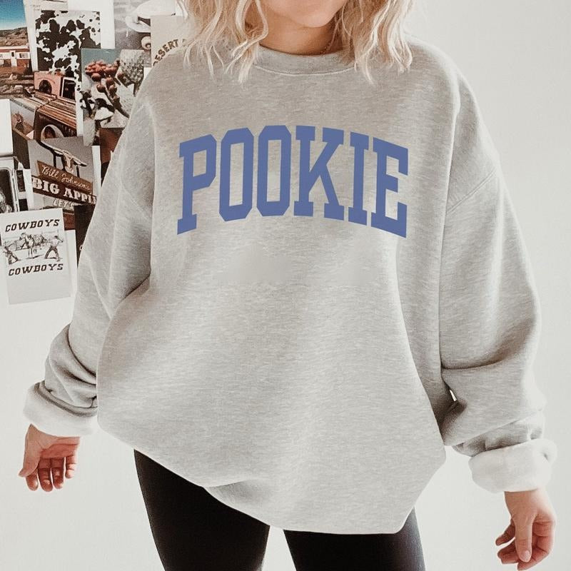 Pookie Crewneck Sweatshirt, Pookie Shirt, Cute Girlfriend Sweater, Girlfriend Gift, Couples Sweatshirt, Anniversary Gift...