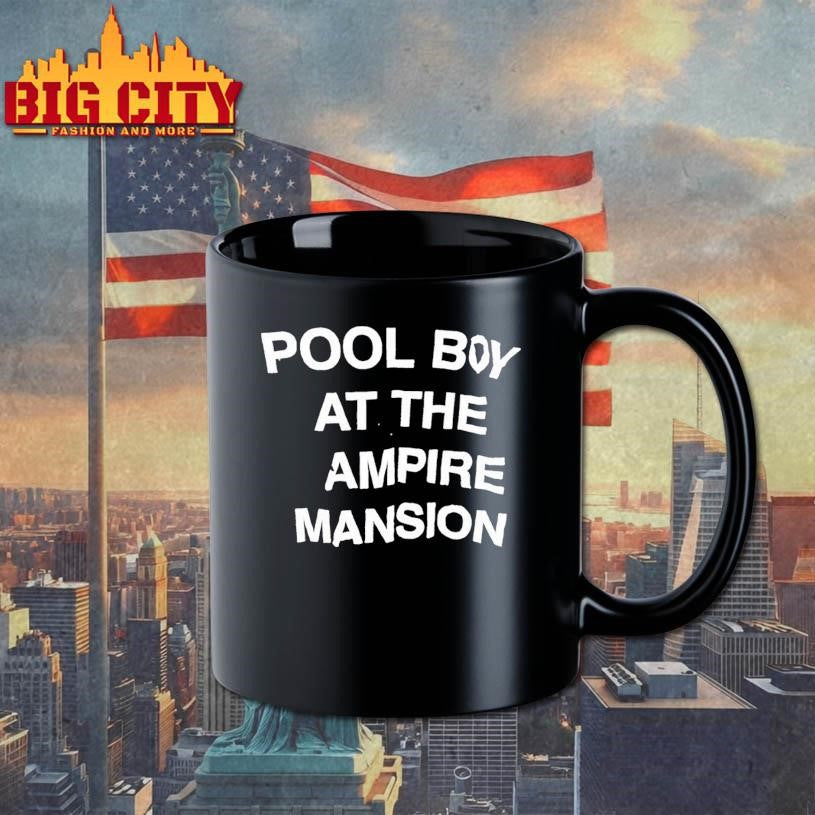 Pool Boy At The Vampire Mansion Shirt