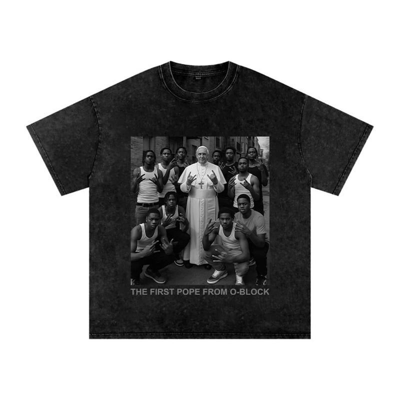 Pope Pack to da Hood Shirt Oblock Edition First American Pope Tee Hoodie, Sweatshirt | WearSparks.com