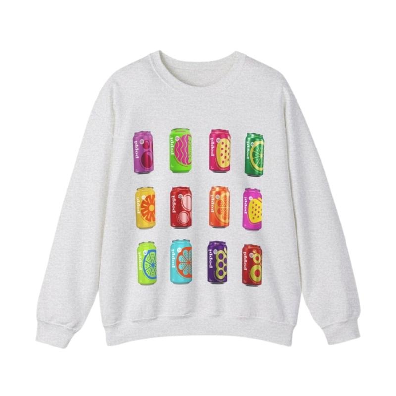 Poppi  Sweatshirt, Drink Lover Shirt or hoodie, Poppi  Gift, Gift for Girlfriend Classic Crewneck | WearSparks.com