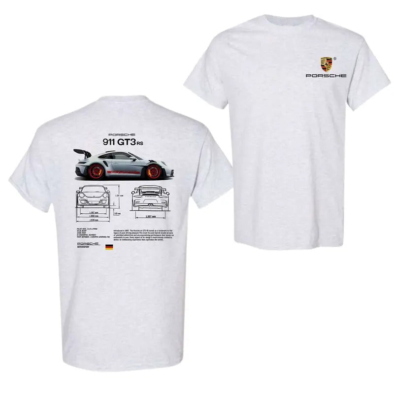 Porsche 911 GT3 RS Aesthetic T-Shirt, Porsche 911 T-Shirt For Men And Women Hoodie, Sweatshirt | WearSparks.com