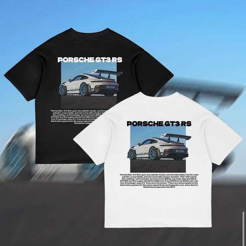 Porsche 911 GT3 RS unisex t-shirt, perfect gift idea for boys, girls, and dads, stylish car clothes for Porsche fans...