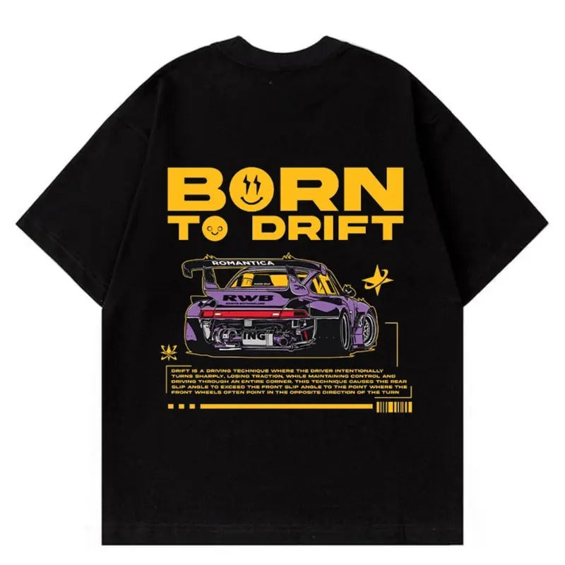 Porsche Born To Drift T-Shirt, Car Enthusiast Shirt, Car Clothing Hoodie, Sweatshirt | WearSparks.com