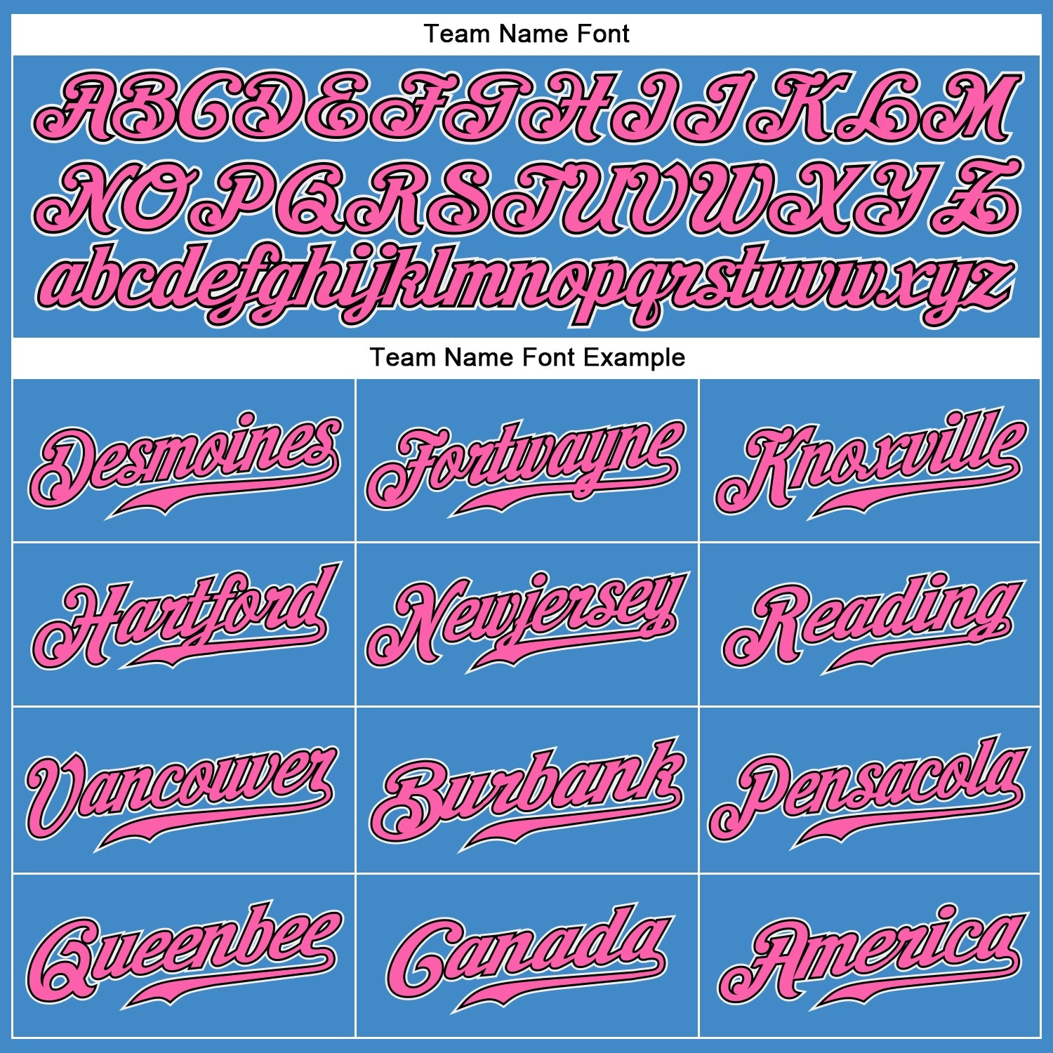 Custom Powder Blue Pink-Black Authentic Baseball Jersey