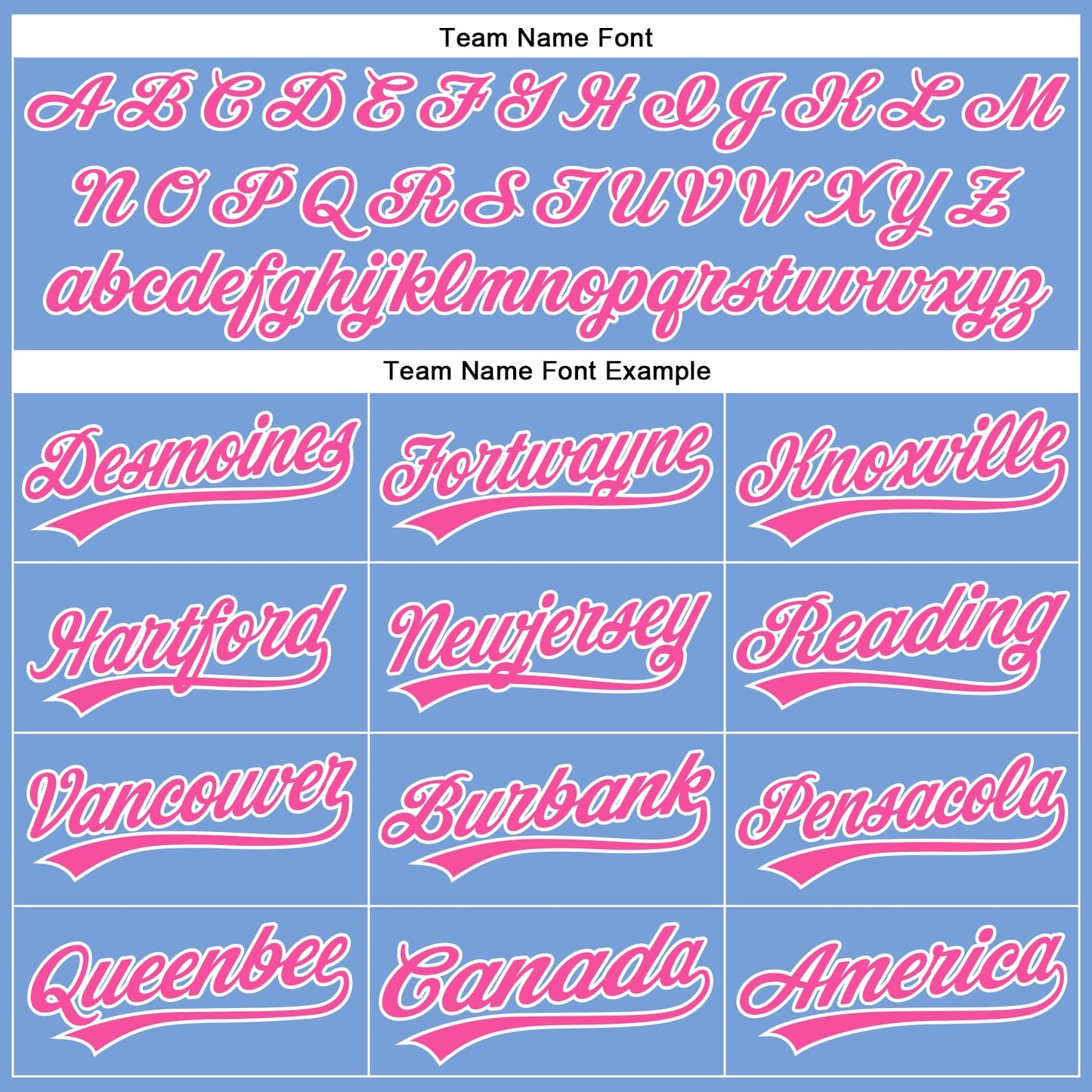 Custom Powder Blue White Pinstripe Pink Authentic Baseball Jersey
