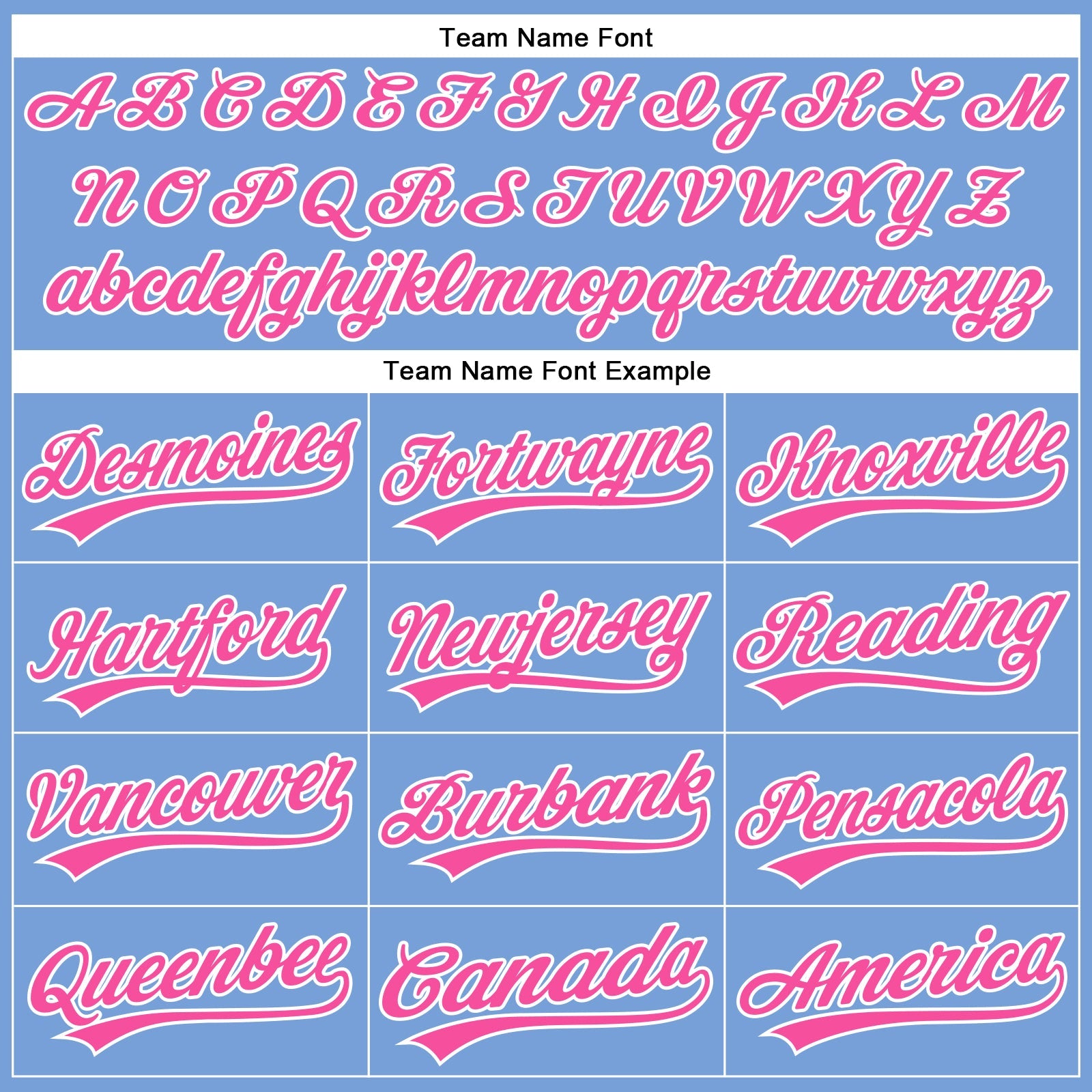 Custom Powder Blue White Pinstripe Pink Authentic Baseball Jersey
