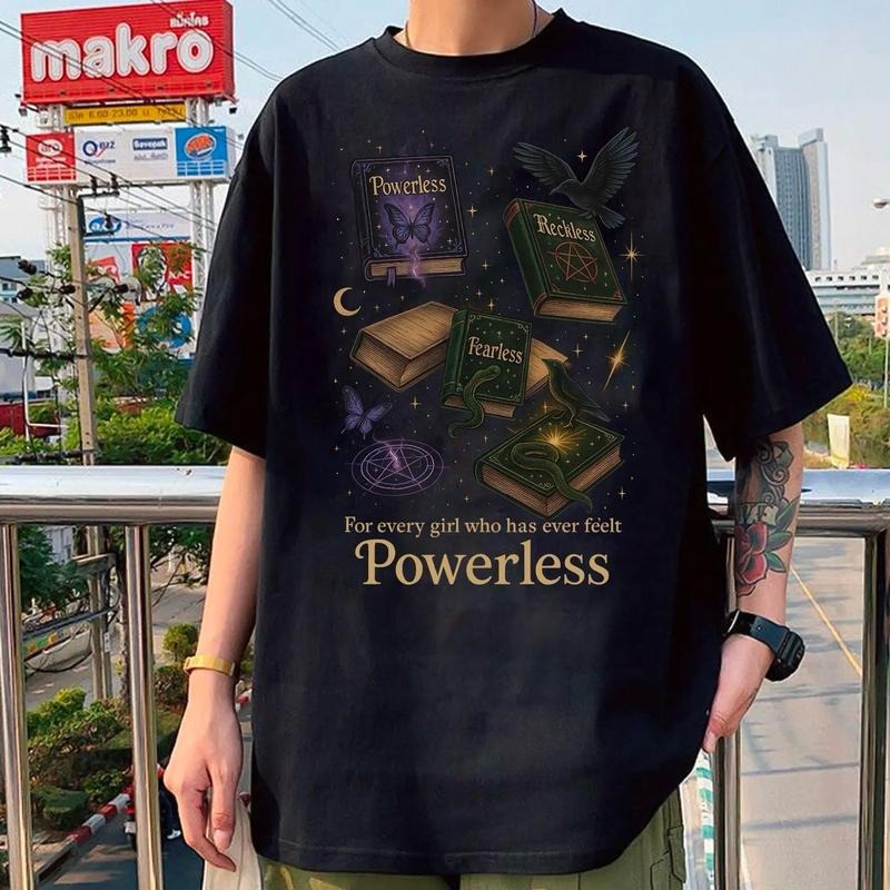 Powerless Series Lauren Roberts Shirt, Kai Azer & Paedyn Gray Tee, Fantasy Bookish Sweatshirt, Powerful Book Shirt,...