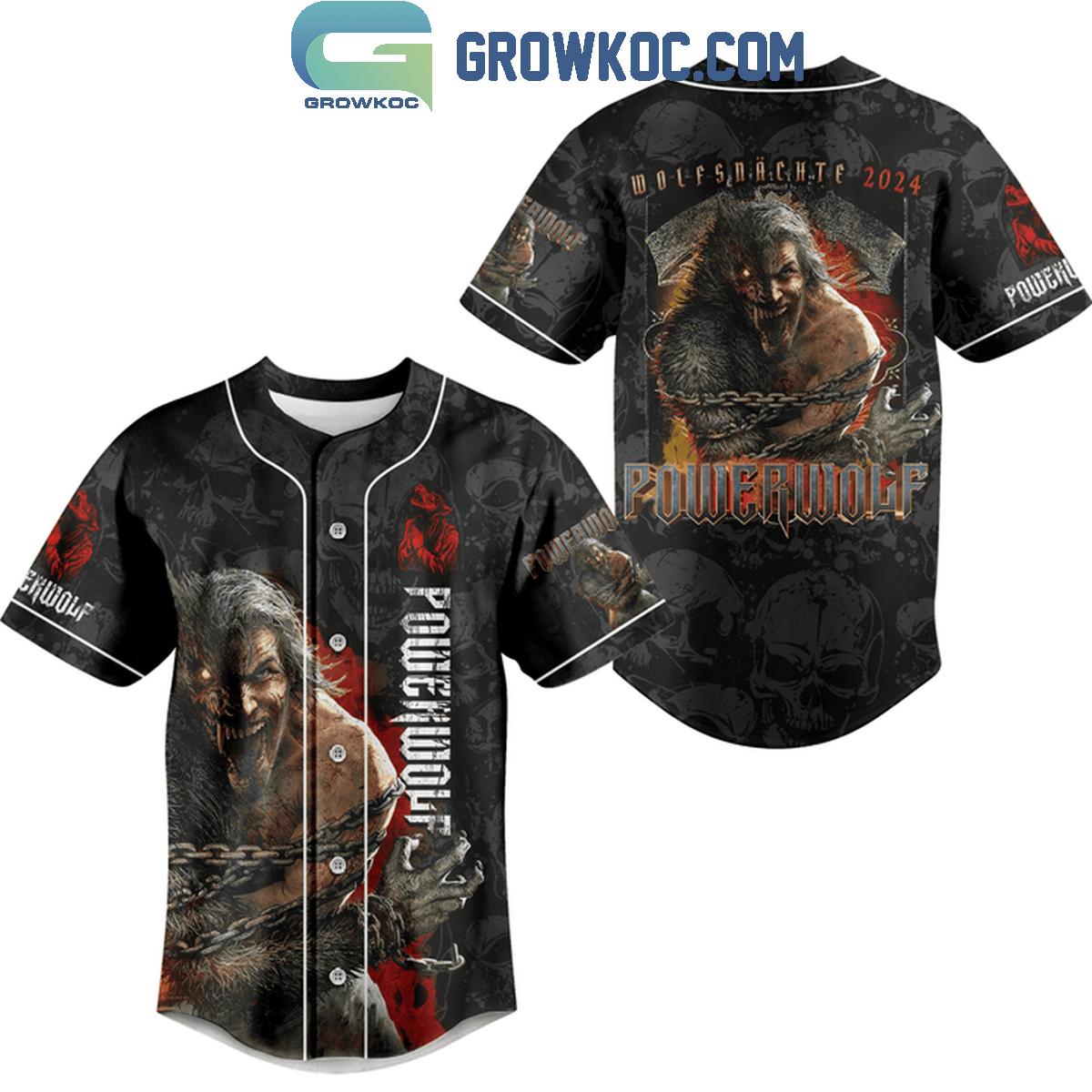 Powerwolf Venom of Venus Personalized Baseball Jersey