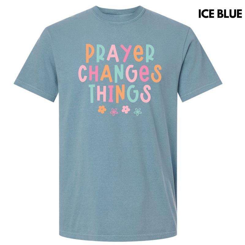 Prayer Changes Things Comfort Colors T-Shirt 'NLB' Hoodie, Sweatshirt | WearSparks.com