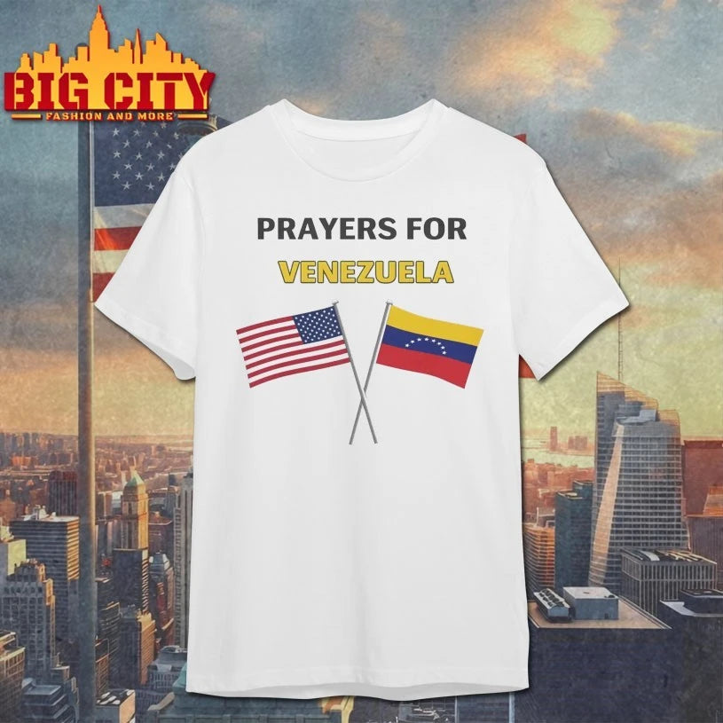 Prayer For Venezuela flag shirt