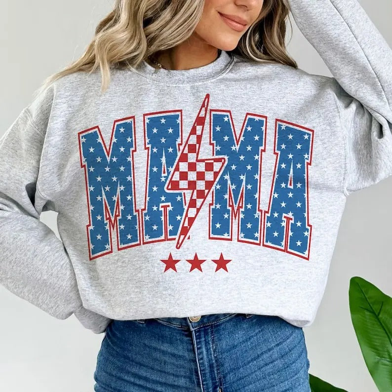 Premium  American Mama and Mini , Mama , 4th of July , Fourth Of July   Shirt Hoodie, Sweatshirt | WearSparks.com
