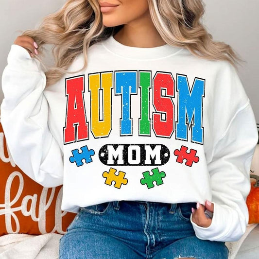 Premium  Autism Mom , Mom , Autism , Autism Acceptance, Puzzle Piece , Autism Mom, Autism Awareness  Shirt Hoodie, Sweatshirt
