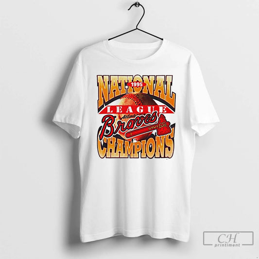 Premium 1995 National League Champions Atlanta Braves T-Shirts, Hoodie, Sweatshirt | WearSparks.com