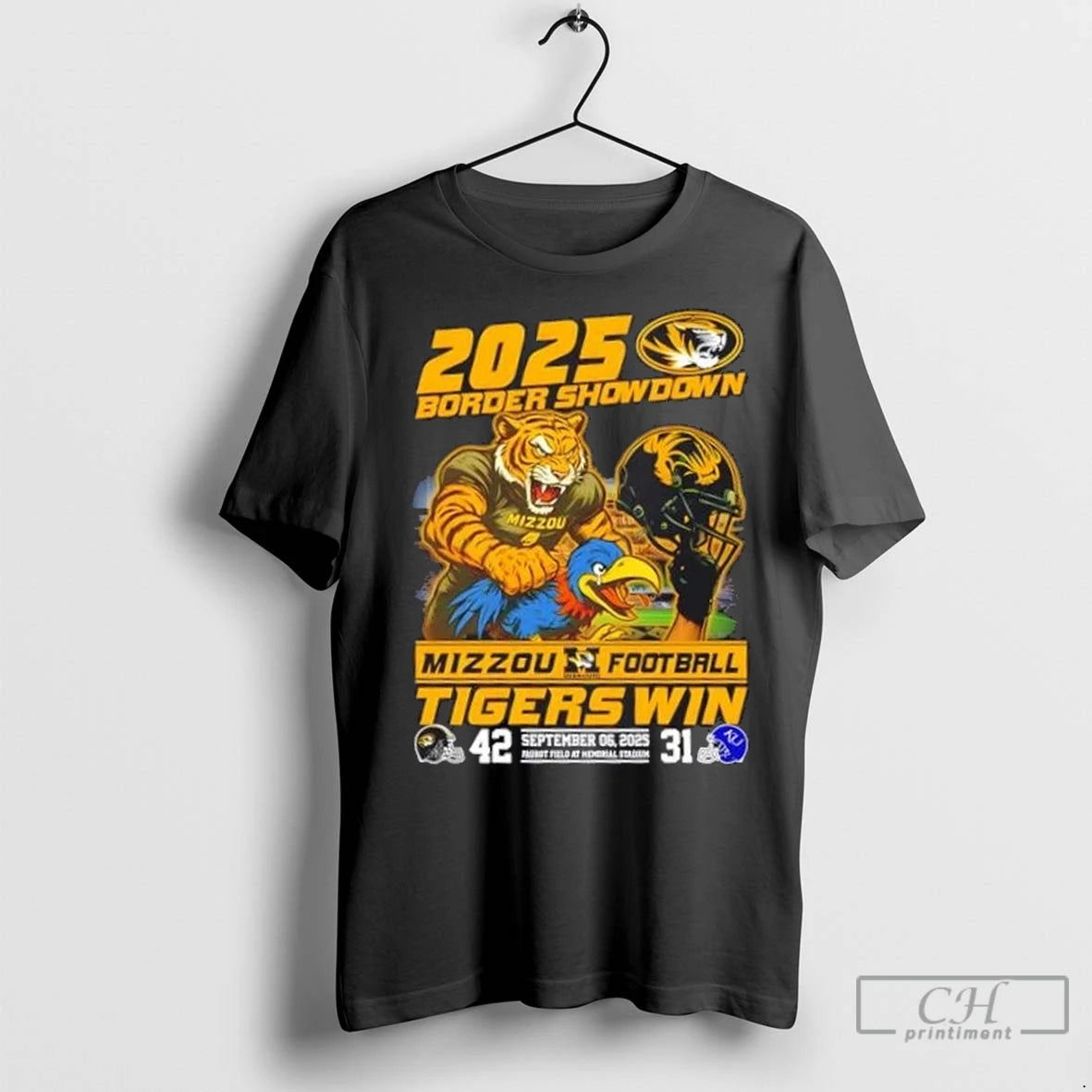 Premium 2025 Border Showdown Mizzou Tigers Win The Border Showdown