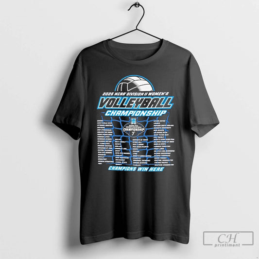 Premium 2025 Ncaa Division Ii Womens Volleyball Regionals T-Shirts, Hoodie, Sweatshirt | WearSparks.com