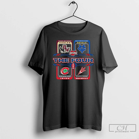 Premium 2025 Ohsaa Football Division 3 The Four T-Shirts, Hoodie, Sweatshirt | WearSparks.com