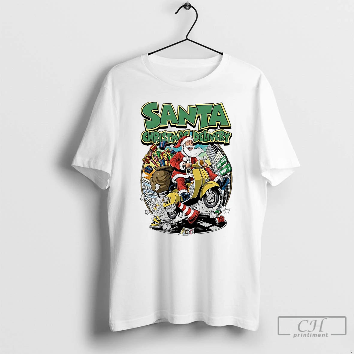 Premium 2025 Santa Christmas Delivery T-Shirts, Hoodie, Sweatshirt | WearSparks.com