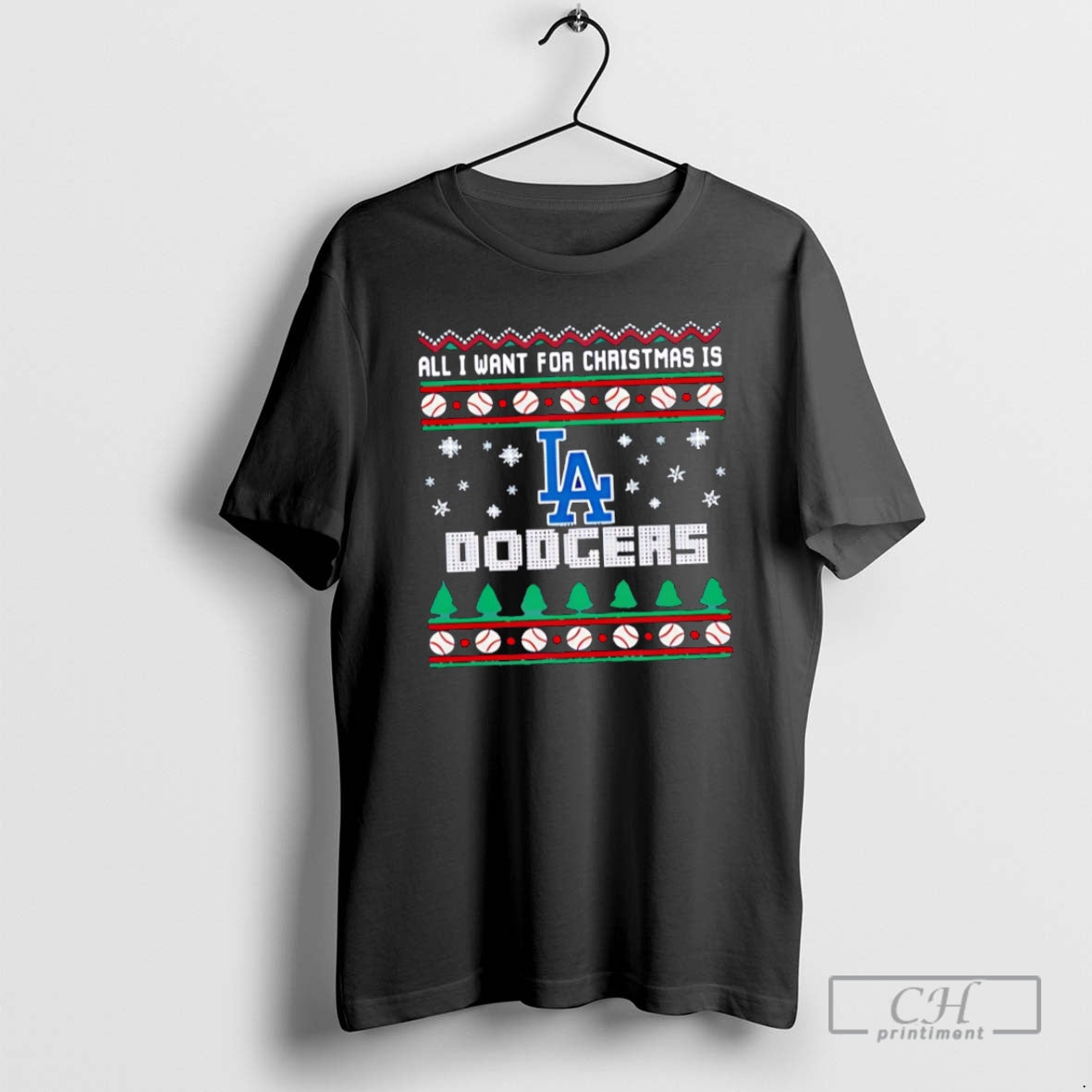 Premium All I Want For Christmas Is Los Angeles Dodgers Shirt Sweater Hoodie, Sweatshirt | WearSparks.com