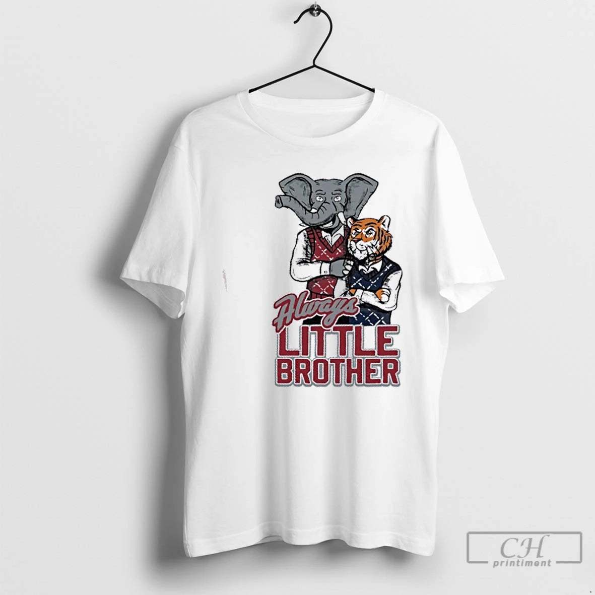 Premium Always Bittle Brother Alabama Vs Auburn 2025 Iron Bowl Game Mascot T Shirts Sweater Hoodie, Sweatshirt