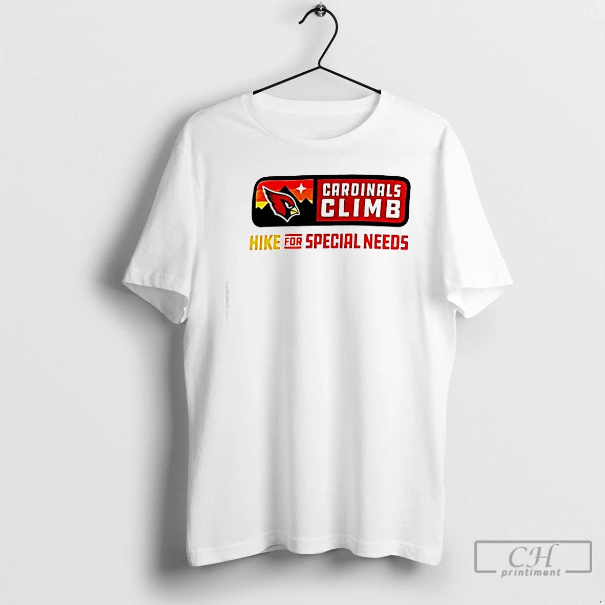 Premium Arizona Cardinals Climb Hike For Special Needs T-Shirts, Hoodie, Sweatshirt | WearSparks.com