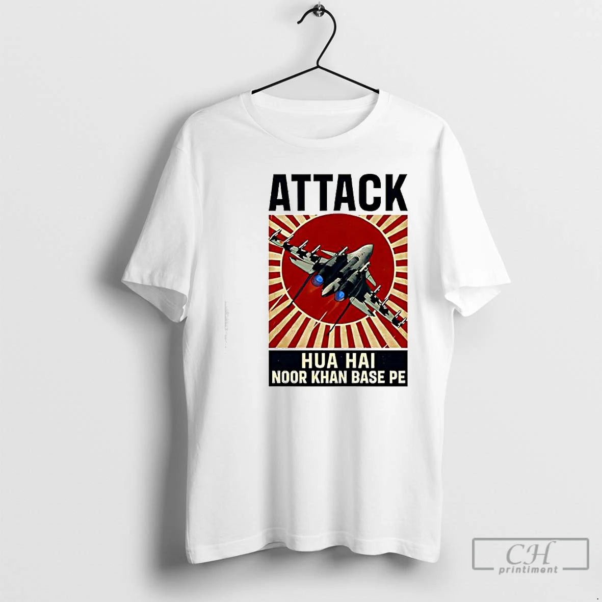 Premium Attack Hua Hai Noor Khan Base Pe T-Shirts, Hoodie, Sweatshirt | WearSparks.com