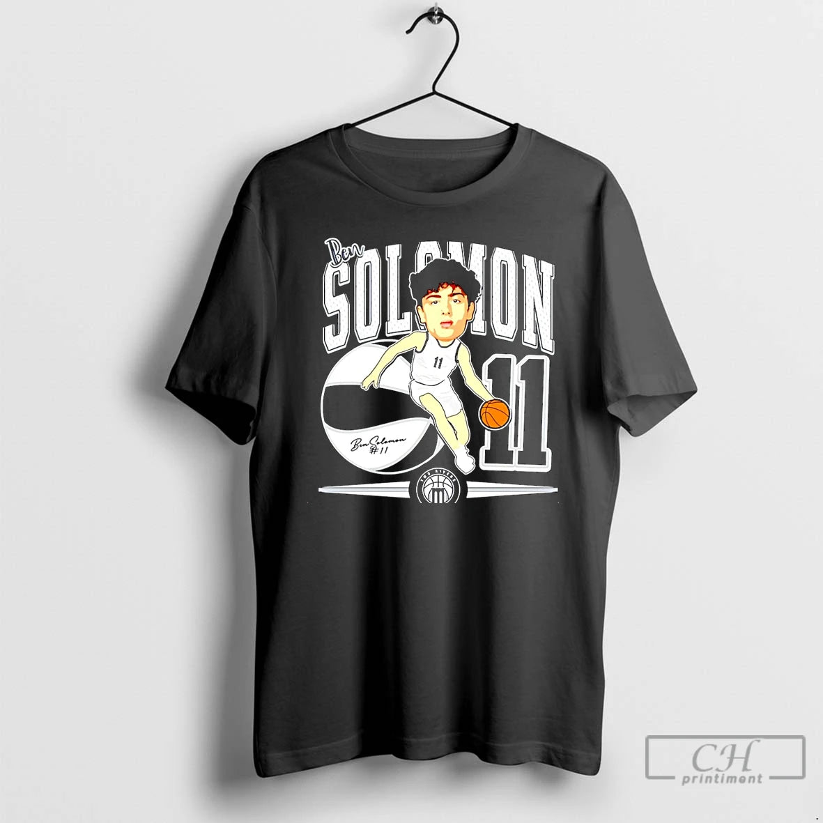 Premium Ben Solomon Marietta Basketball Caricature 25 26 Christmas T-Shirts, Hoodie, Sweatshirt | WearSparks.com