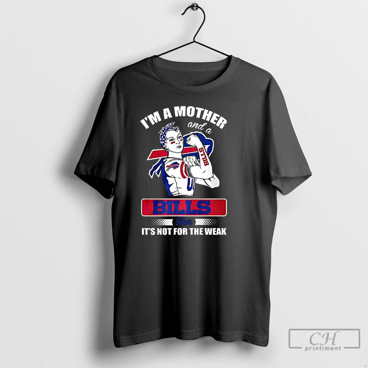 Premium Bills Babe Im A Mother And A Bills Fan Its For The Weak Retro T-Shirts, Hoodie, Sweatshirt | WearSparks.com