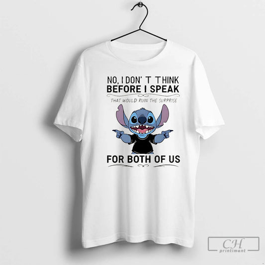 Premium Bluey No I Dont Think Before I Speak That Would Ruin The Surprise For T-Shirts, Hoodie, Sweatshirt | WearSparks.com