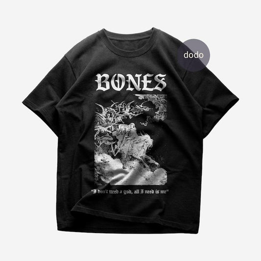 Premium Bones T-Shirt - Cracker Bacteria Album T-Shirt - Bones New Album T-Shirt