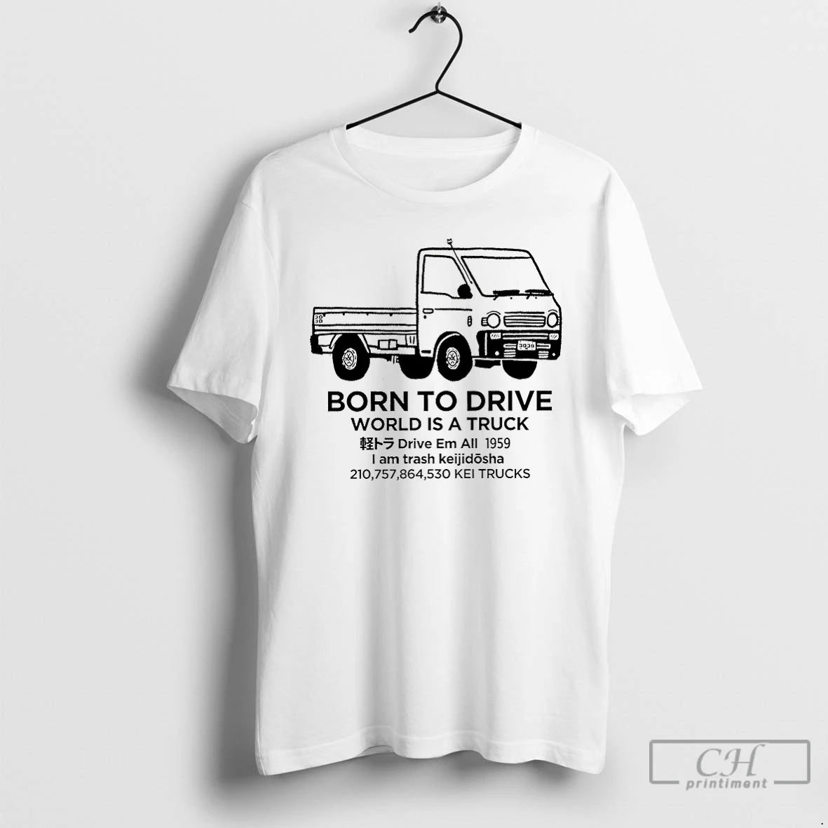 Premium Born To Drive World Is A Truck Drive Em All 1959 T Shirts Sweater Hoodie, Sweatshirt | WearSparks.com