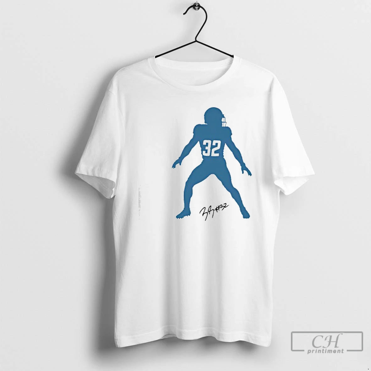 Premium Brian Branch Silhouette Signature T-Shirts, Hoodie, Sweatshirt | WearSparks.com
