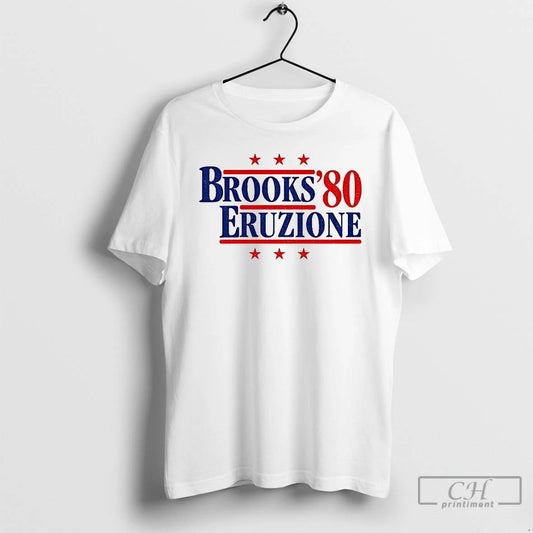 Premium Brooks Eruzione 80 Mike Eruzione And Herb Brooks Hockey Legends For President Fan T-Shirts, Hoodie, Sweatshirt