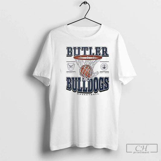 Premium Butler Bulldogs Basketball Game Time Indianapolis In Est 1855 T-Shirts, Hoodie, Sweatshirt | WearSparks.com