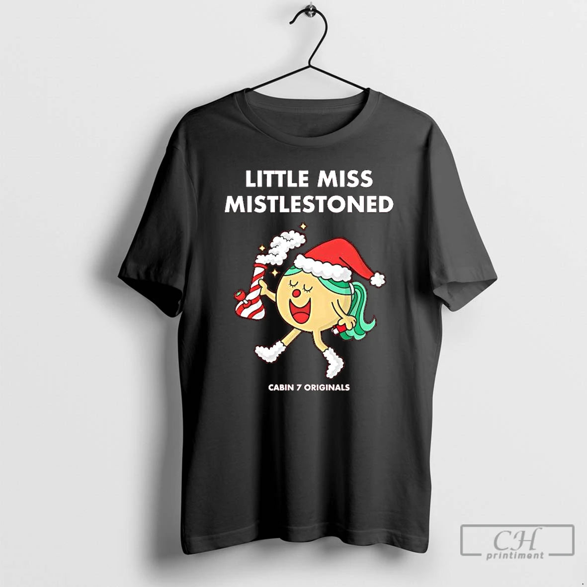 Premium Cabin 7 Little Miss Mistlestoned T-Shirts, Hoodie, Sweatshirt | WearSparks.com