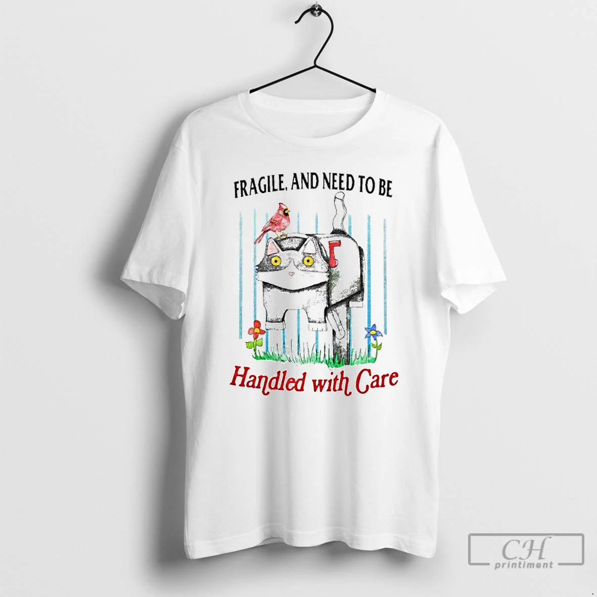 Premium Cat Fragile And Need To Be Handled With Care Ornaments T-Shirts, Hoodie, Sweatshirt | WearSparks.com