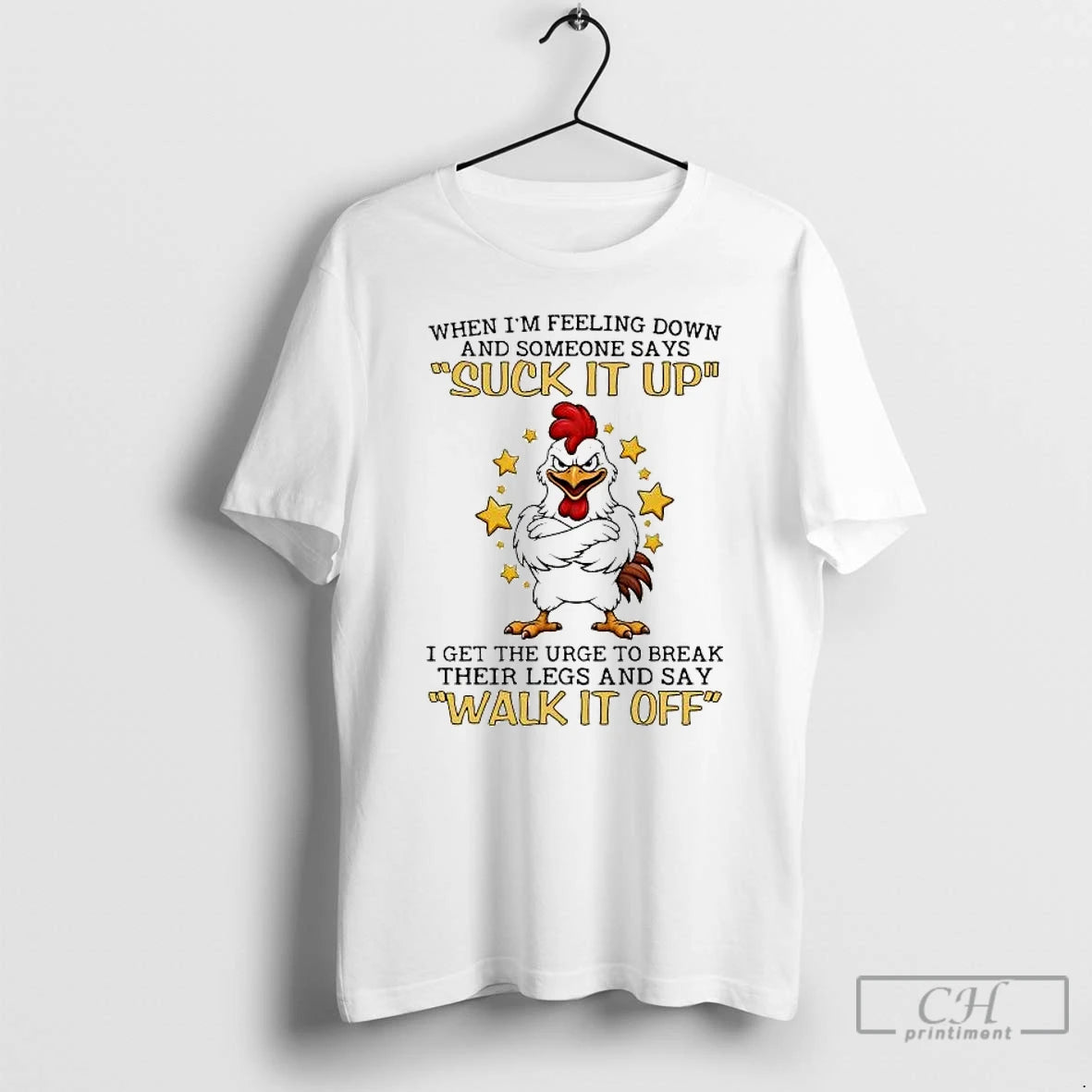 Premium Chicken When Im Feeling Down And Someone Says Suck It Up T Shirts Sweater Hoodie, Sweatshirt | WearSparks.com