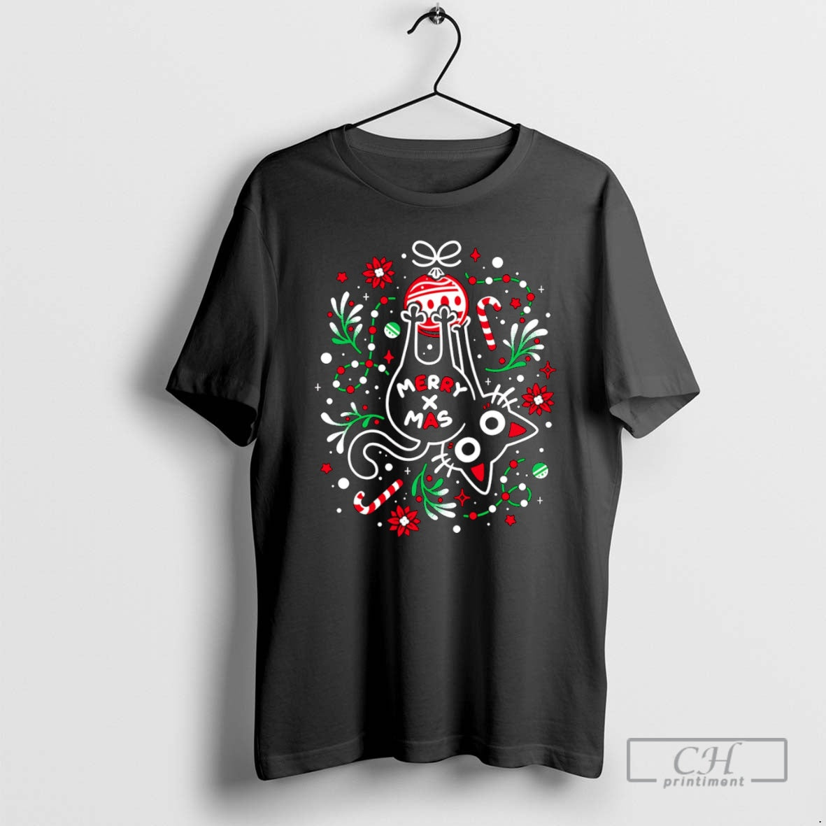 Premium Christmas Cat Butt Shirt Sweater Hoodie, Sweatshirt | WearSparks.com