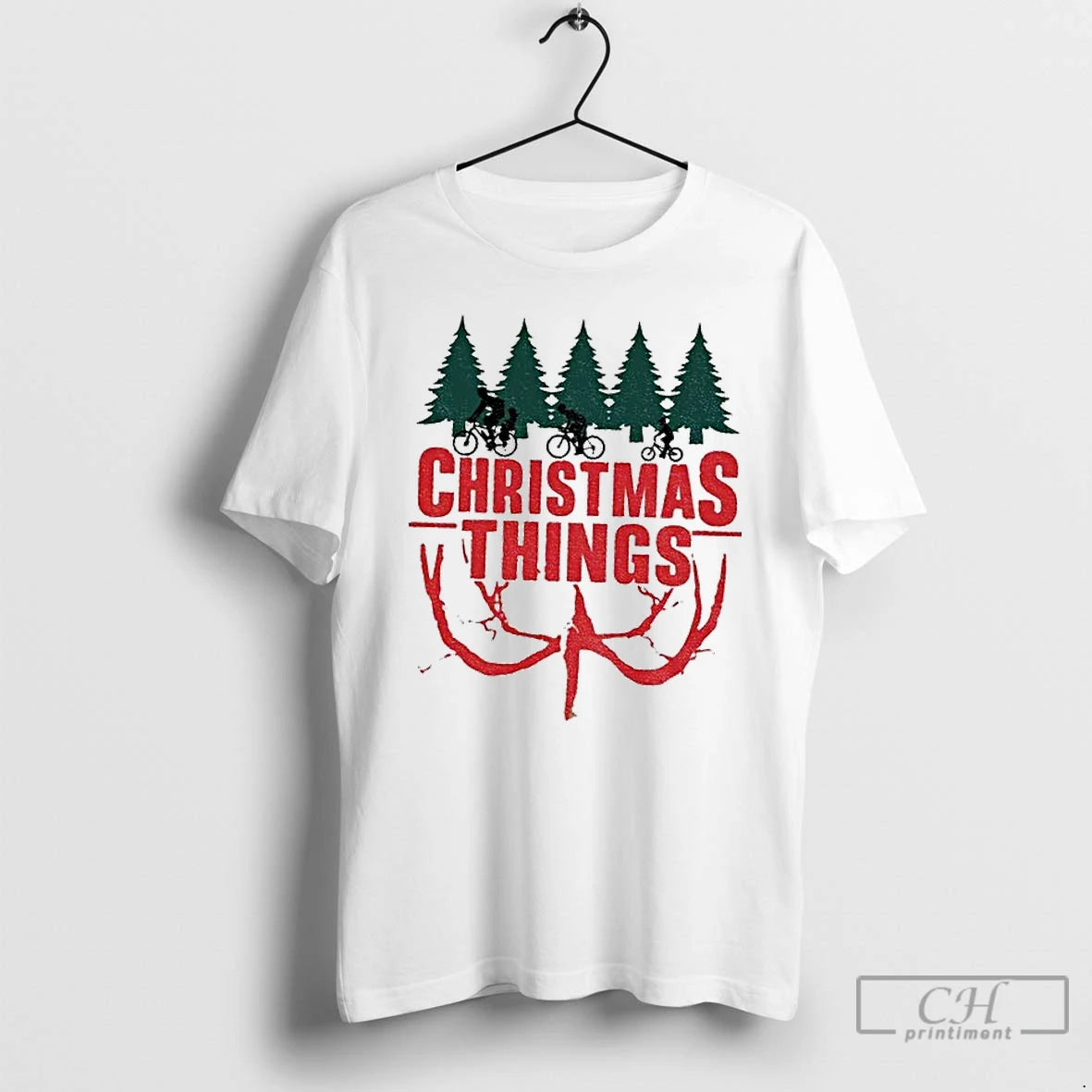 Premium Christmas Things Merry Upside Down Xmas Funny Holiday T-Shirts, Hoodie, Sweatshirt | WearSparks.com