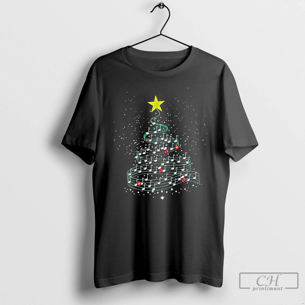 Premium Christmas Tree Music Lover Merry Xmas 2025 T-Shirts, Hoodie, Sweatshirt | WearSparks.com