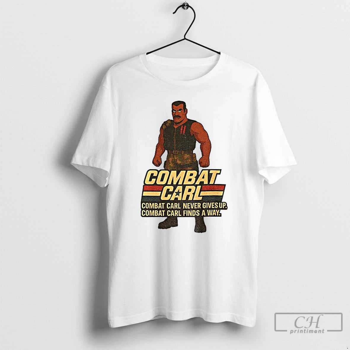 Premium Combat Carl Combat Carl Never Gives Up Combat Carl Finds A Way T Shirts Hoodie, Sweatshirt | WearSparks.com