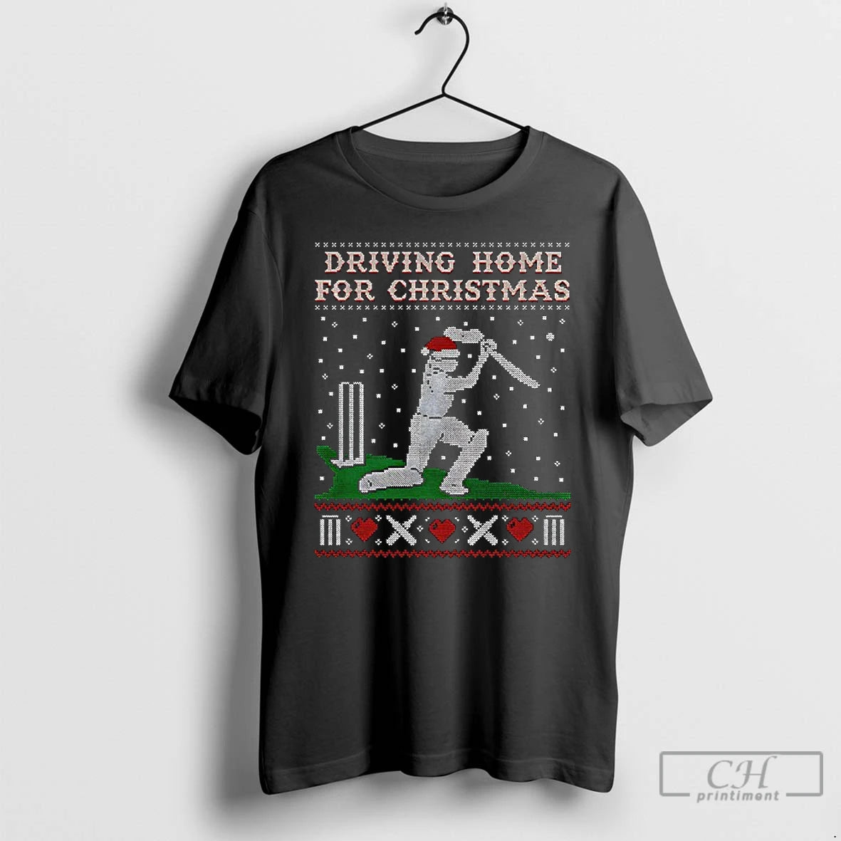 Premium Cricket Driving Home For Christmas T-Shirts, Hoodie, Sweatshirt | WearSparks.com