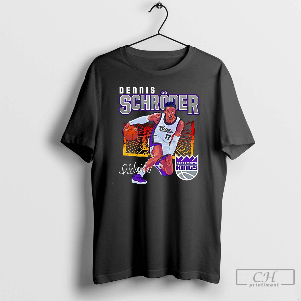 Premium Dennis Schroder Sacramento Kings Shattered Flag Signature Christmas T-Shirts, Hoodie, Sweatshirt | WearSparks.com