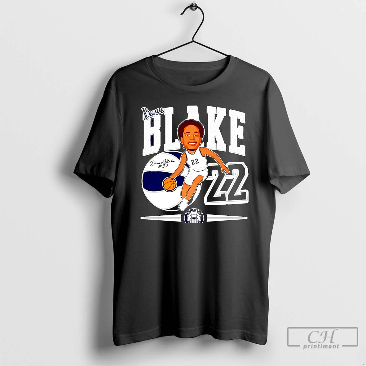 Premium Deuce Blake Marietta Basketball Caricature 25 26 Christmas T-Shirts, Hoodie, Sweatshirt | WearSparks.com