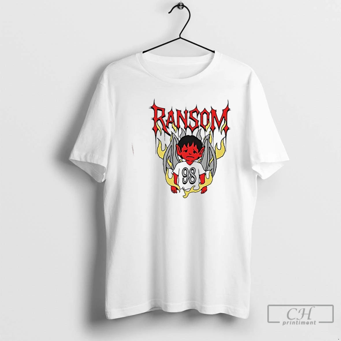 Premium Devil Boy 98 Caricature T-Shirts, Hoodie, Sweatshirt | WearSparks.com