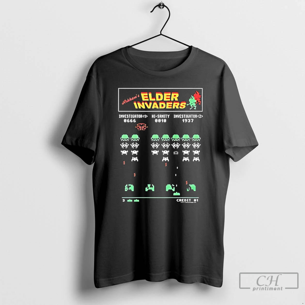 Premium Elder Invaders Space Invaders Game T-Shirts, Hoodie, Sweatshirt | WearSparks.com